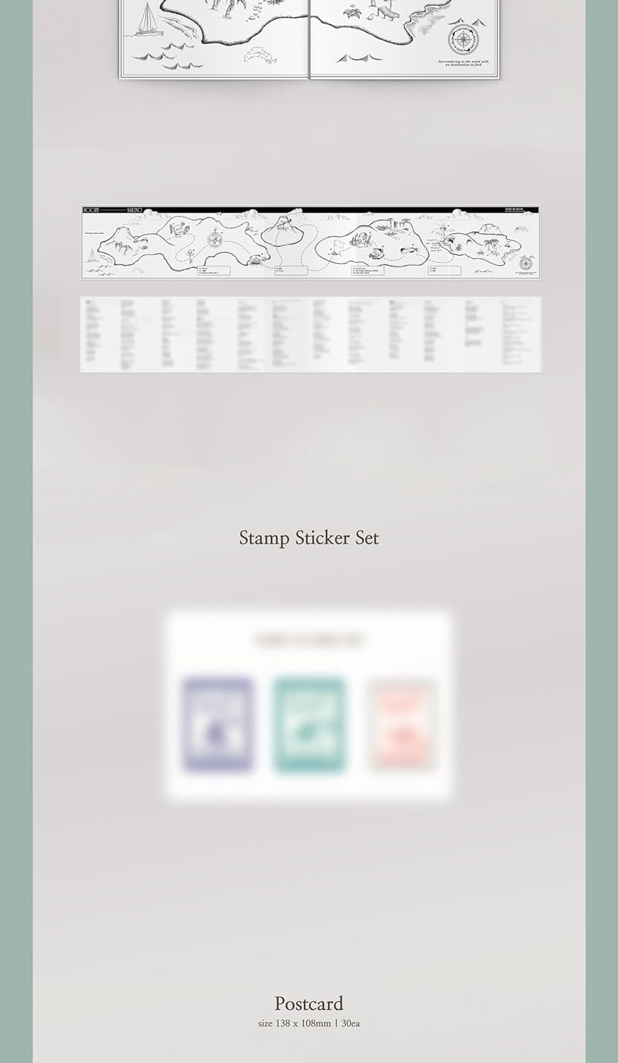 Hoody Sailing 2nd Studio Album Case+CD+Mapa de letras+Pegatina de sello+Postal+Seguimiento Sealed AOMG