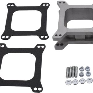 Espaciador de carbohidratos 2 “Aluminio 4 Br Abierto Carburador Espaciador Brida Carburador Espaciador WJuntas Holley Espaciador de carbohidratos 2 “Aluminio 4 Br Abierto Carburador Espaciador Brida Carburador Espaciador WJuntas Holley