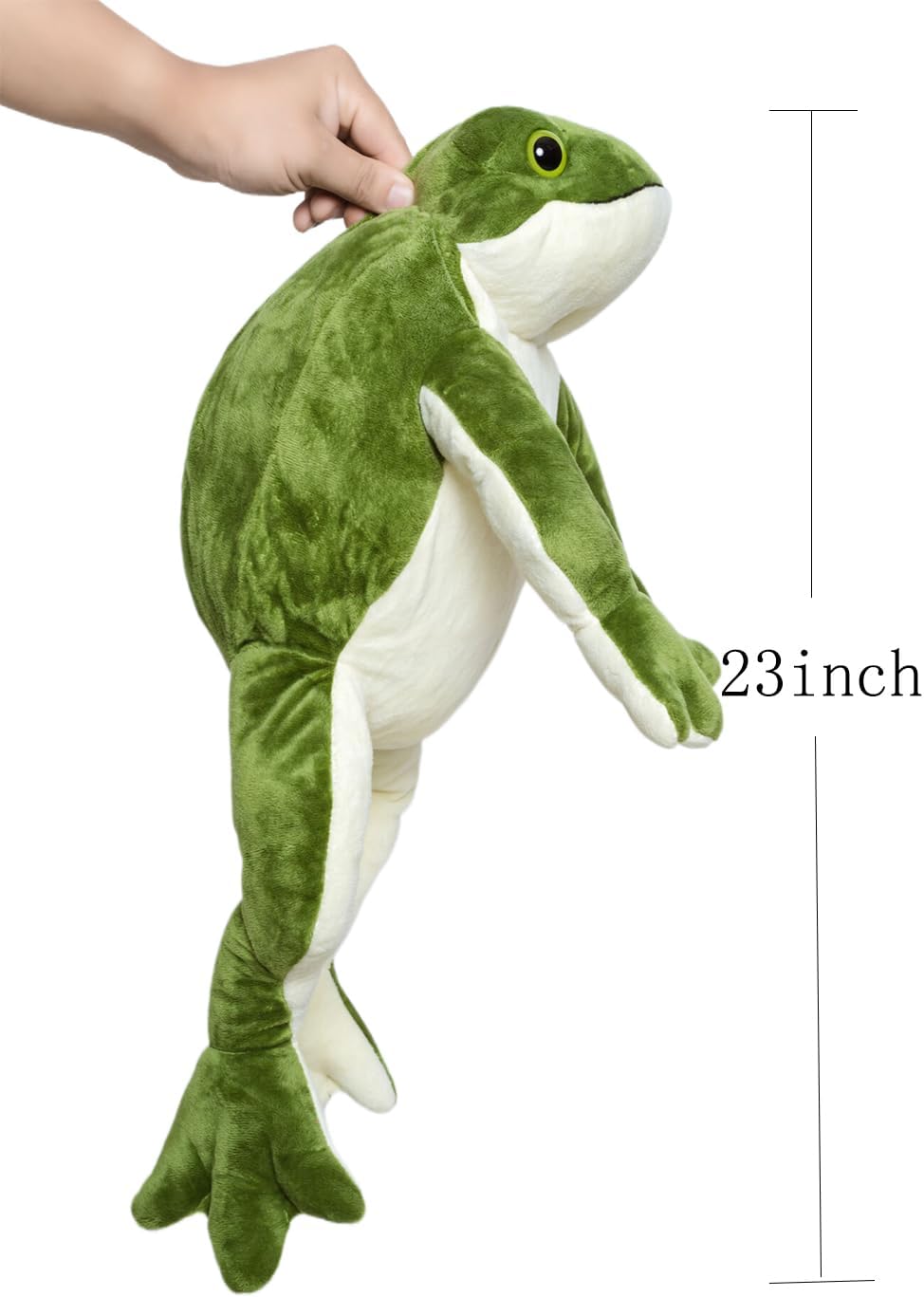 Giant Frog Stuffed Animal Large Plush Frog Soft Toy (23 inches)