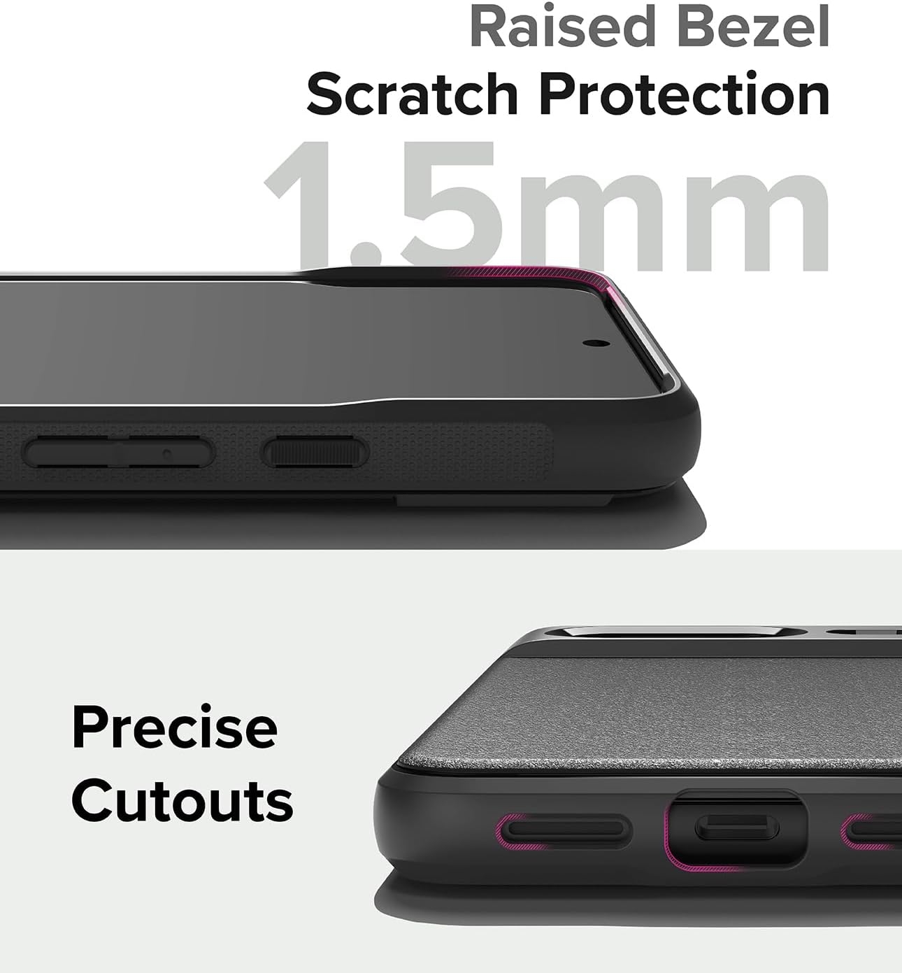 Ringke Onyx Se siente bien en la mano Compatible con Google Pixel 8, tecnología antihuellas que evita manchas grasas, agarre mejorado