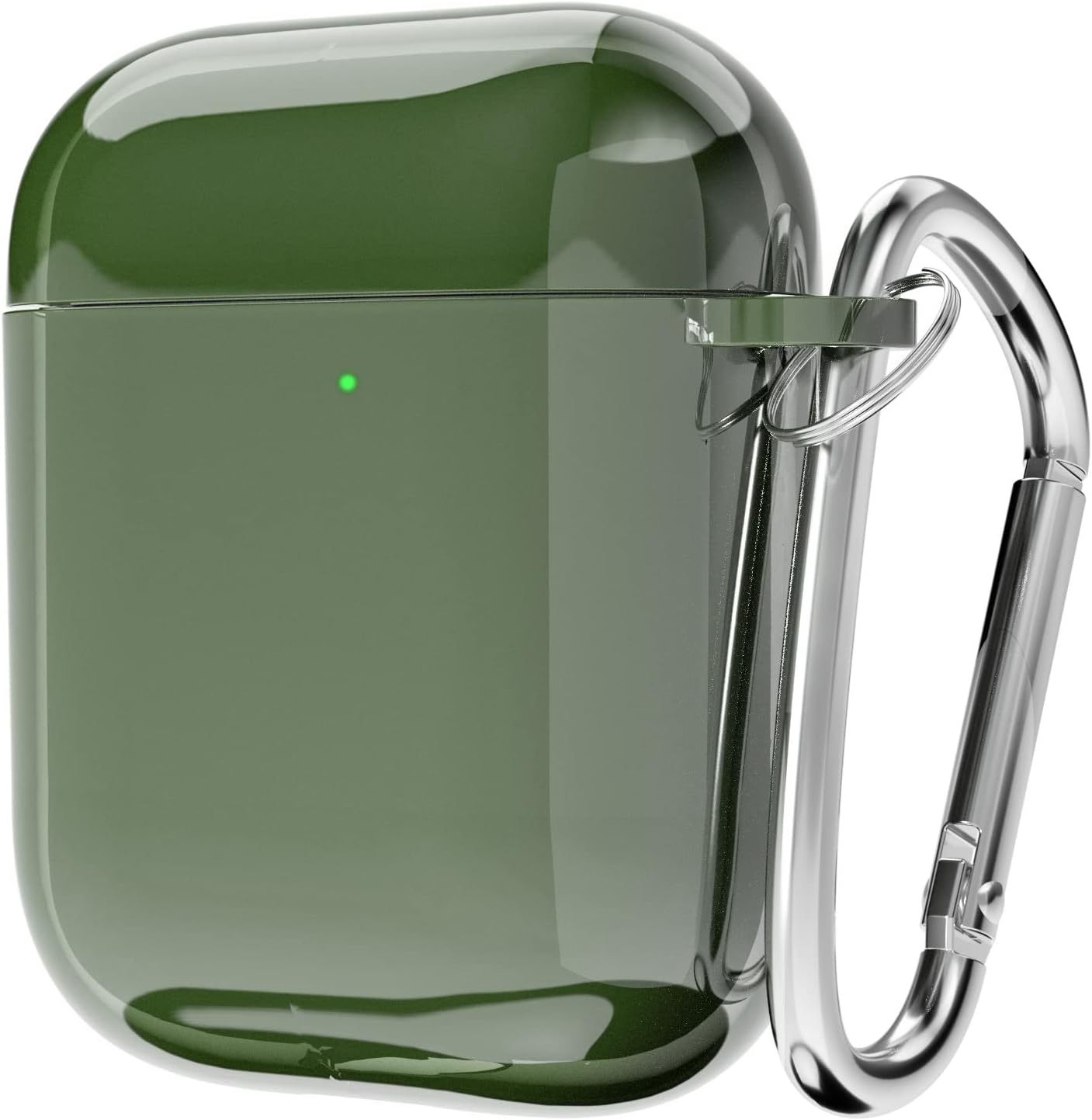 Funda transparente para Airpods (12), bonita funda transparente para Airpods de segunda gerneración, accesorios de silicona de goma TPU suave,