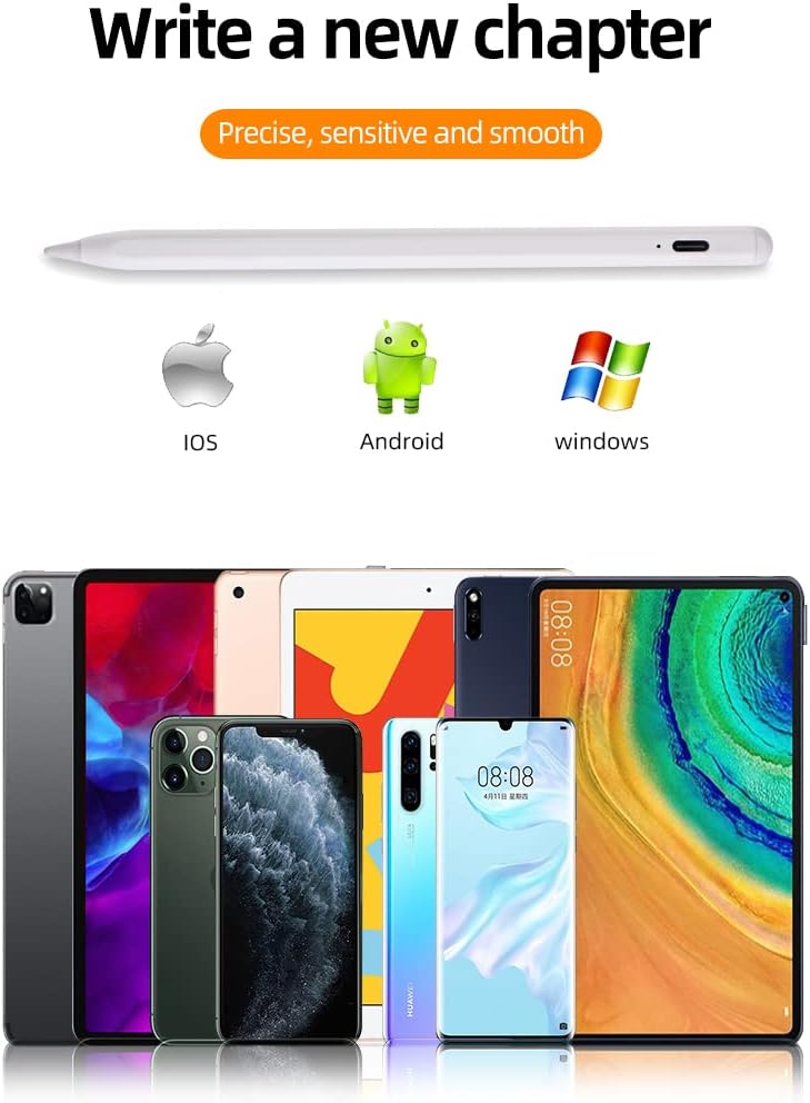Lápiz táctil recargable para i-pad Hua-wei Xiao-Mi Mi-Pad 5 Pro 11 “2021 I-pad 5 Tablet Pen Input Pens Active Pen Bolígrafos sensibles a la presión