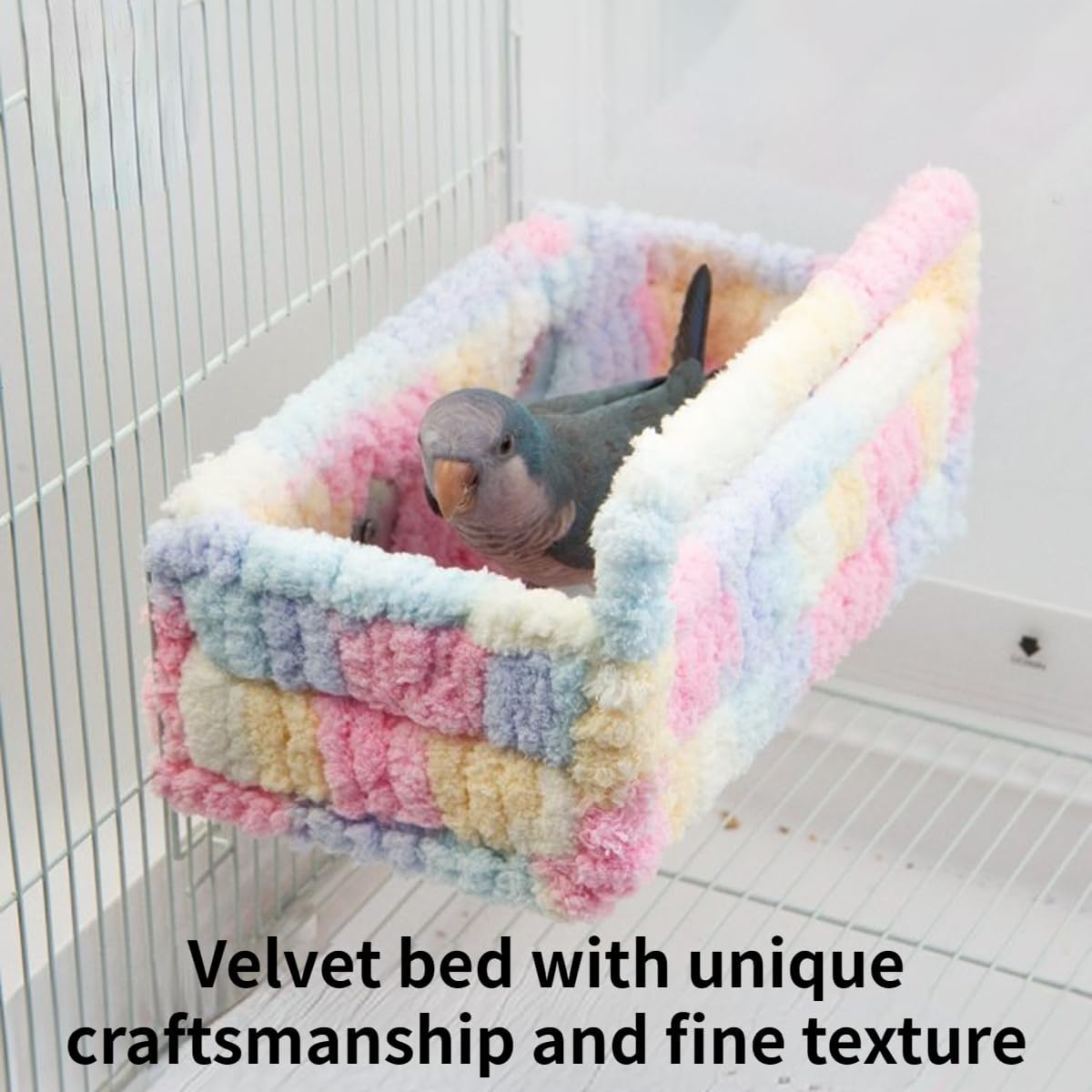 Barn Eleven Cálido pájaro nido casa cama hamaca juguete para mascota loro perico cacatúa cacatúa cacatúa gris africano eclecto Tienda Lovebird