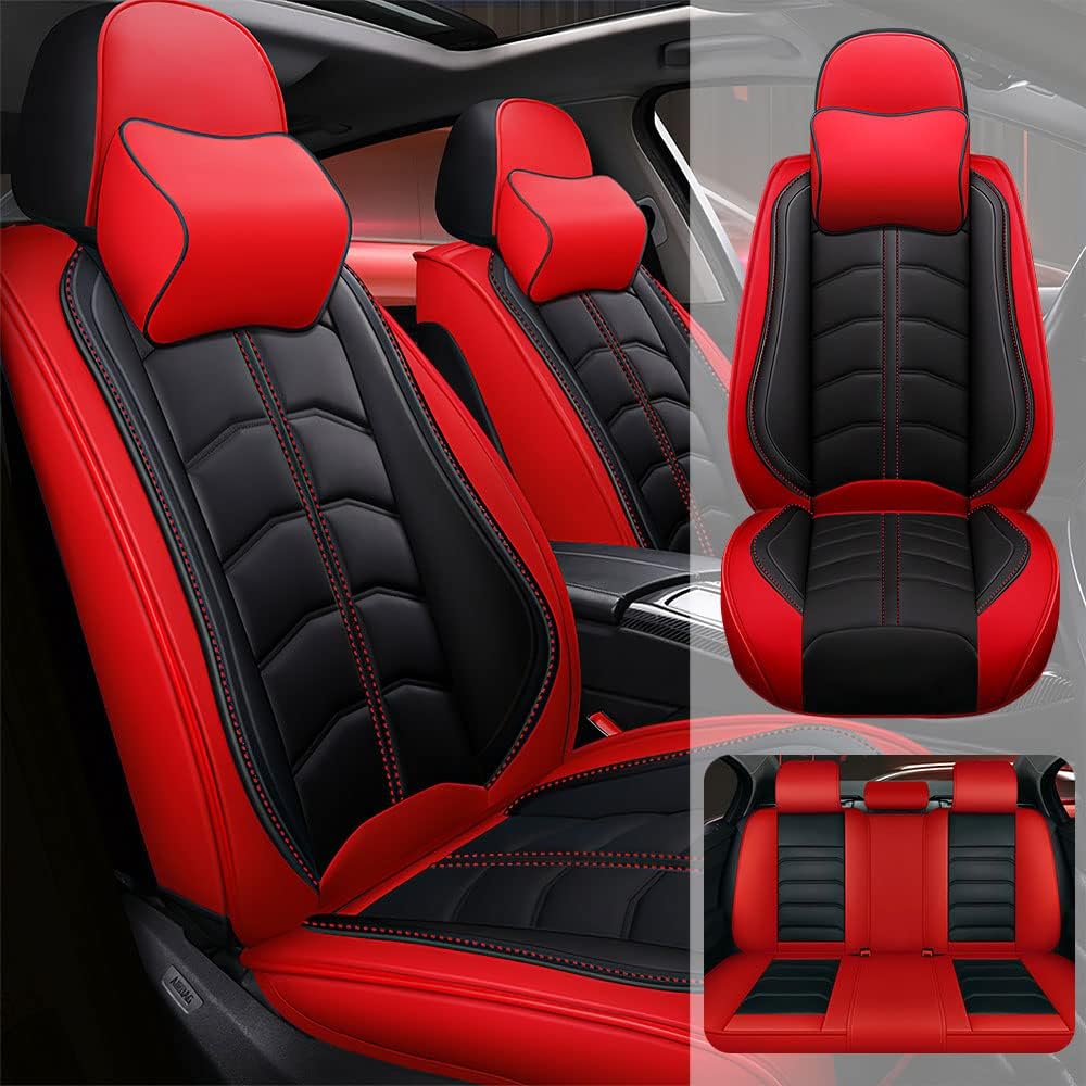 JARMAY Funda de asiento de auto para Mini Cooper 2002-2012, duradera, resistente al desgaste, impermeable, transpirable, sin olor, accesorios para