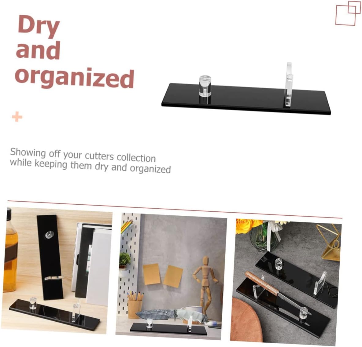 PRETYZOOM Display Stand Single Stand Desktop Rack Samurai Holder Japanese Sword Stand Wooden Stand Drawer Block Base Display Shelf Home Cutter Rack