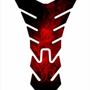 12 pulgadas de alto x 7.2 pulgadas de ancho, se adapta y compatible con Can Am Can-AM Spyder Spider Ryker Fire Rose Red 3D abovedado protector de 12 pulgadas de alto x 7.2 pulgadas de ancho, se adapta y compatible con Can Am Can-AM Spyder Spider Ryker Fire Rose Red 3D abovedado protector de