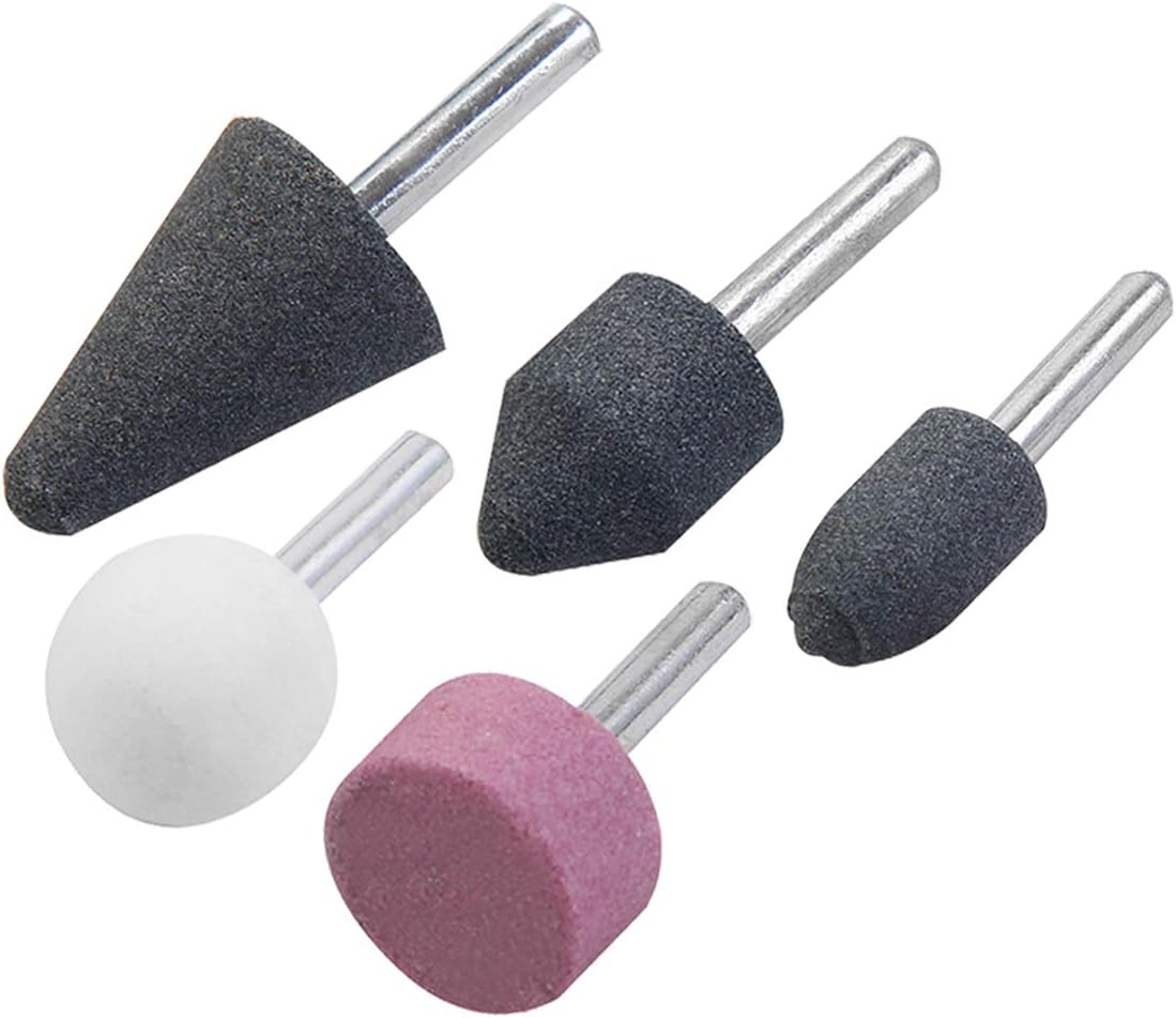 KSEIBI 689050 – Juego de 5 brocas de molienda rotativas de piedra con vástago de 14 pulgadas