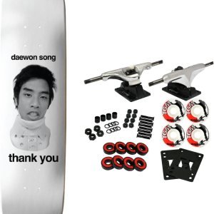 Thank You Skateboard Complete Daewon Song A Boy Named HSU 8.25″ Thank You Skateboard Complete Daewon Song A Boy Named HSU 8.25″