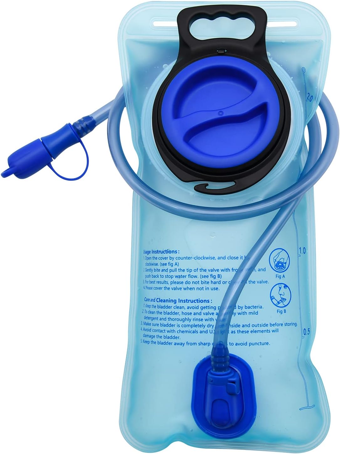 Paquete de 1248 vejiga de hidratación, depósito de agua de 1.5L2L2.5L3L, paquete de hidratación de vejiga de agua a prueba de fugas, bolsa de