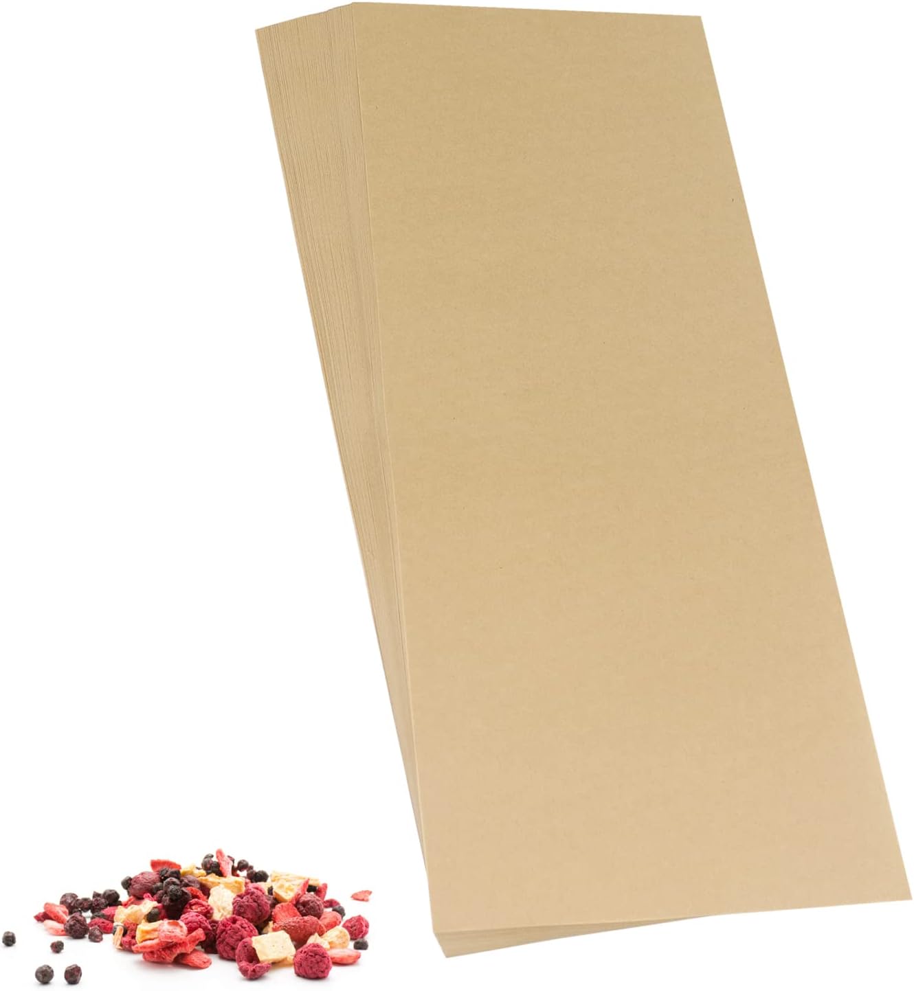 150 alfombrillas de papel grandes para secadora de congelación para cosecha, accesorios de bandeja de liofilización, 100% papel pergamino