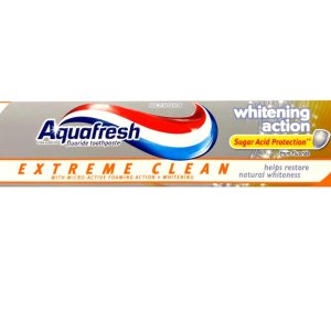 Aquafresh Pasta dental blanqueadora extrema con flúor, 5.6 onzas Aquafresh Pasta dental blanqueadora extrema con flúor, 5.6 onzas
