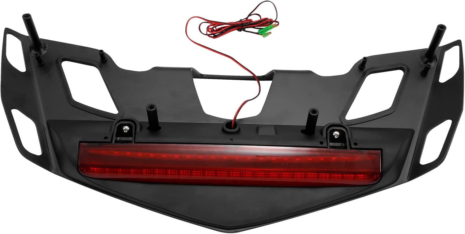 TCT-MOTORPARTS Portaequipajes trasero para maletero con luz de freno LED para Honda Goldwing GL1800 2018-2020 Reemplazo para 08L70-MKC-A00,