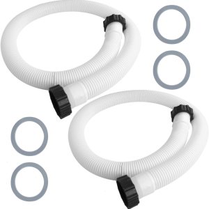 Mangueras de bomba de piscina de 1.5 pulgadas de diámetro para piscinas sobre el suelo, mangueras de piscina de 59 pulgadas de largo, manguera de Mangueras de bomba de piscina de 1.5 pulgadas de diámetro para piscinas sobre el suelo, mangueras de piscina de 59 pulgadas de largo, manguera de