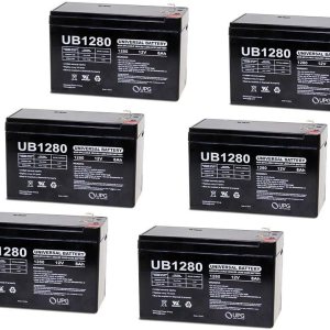 UPG Reemplazo de batería delgada PEREGO de 12 V 8 Ah ***Nuevo*** – Paquete de 6 UPG Reemplazo de batería delgada PEREGO de 12 V 8 Ah ***Nuevo*** – Paquete de 6