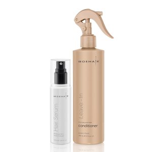 MOEHAIR DUO Pack de suero para el cabello y acondicionador sin enjuague  Desenreda y elimina el encrespamiento  Suaviza y añade brillo  Hidrata y MOEHAIR DUO Pack de suero para el cabello y acondicionador sin enjuague  Desenreda y elimina el encrespamiento  Suaviza y añade brillo  Hidrata y