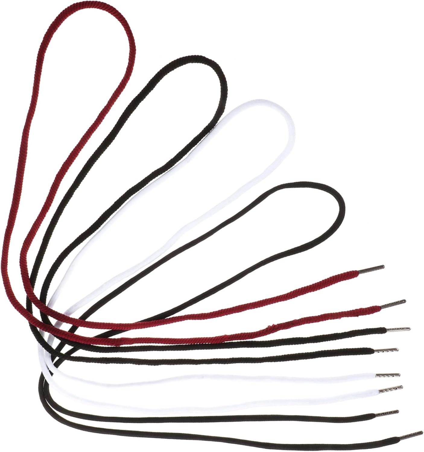 EXCEART 16 Uds. Cordones universales para ropa para pantalones, cordón de ajuste, pantalones deportivos, sudaderas con capucha de repuesto para