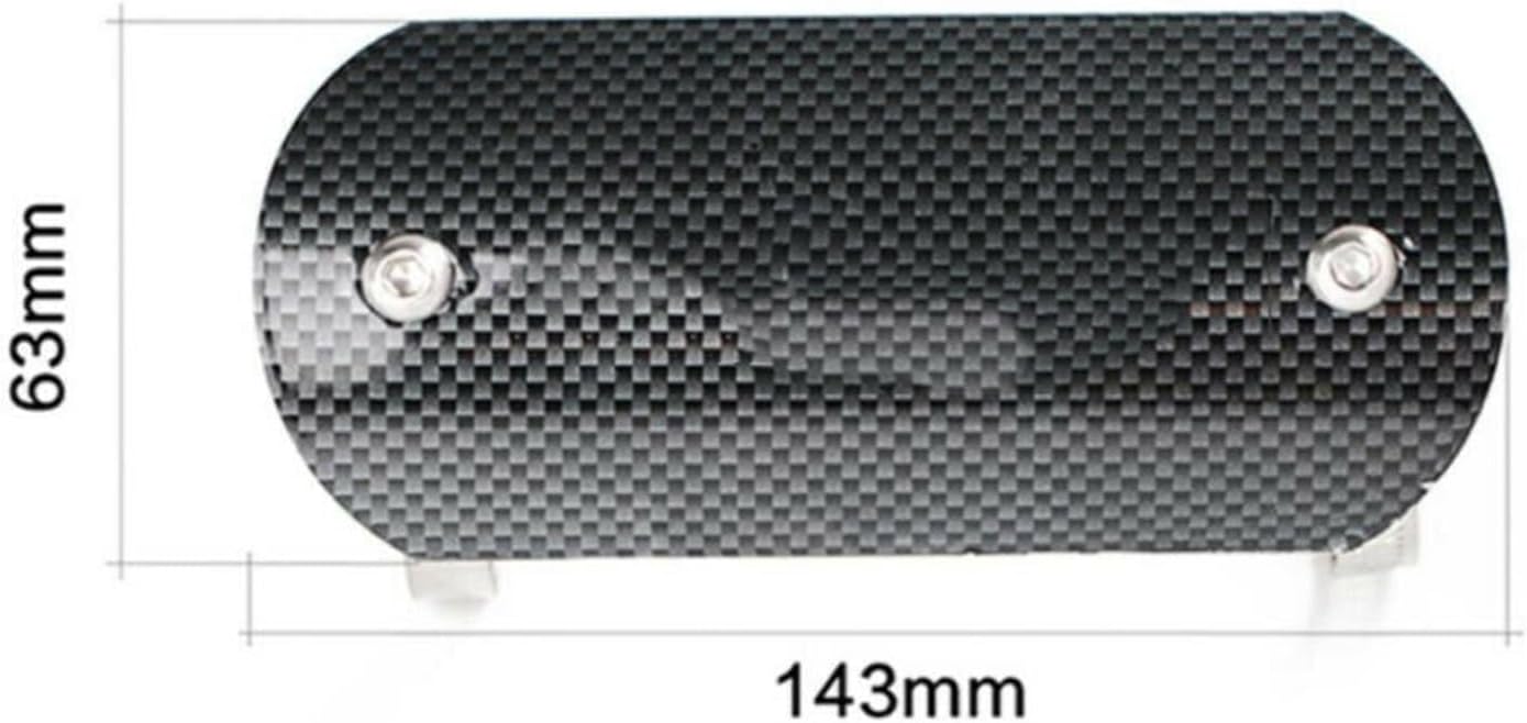 Protector de tubo de escape para BMW 310r F850gs K1200s Gs 650 C650 Sport R 1200 Gs Lc cubierta de protección de tubería media de fibra de carbono
