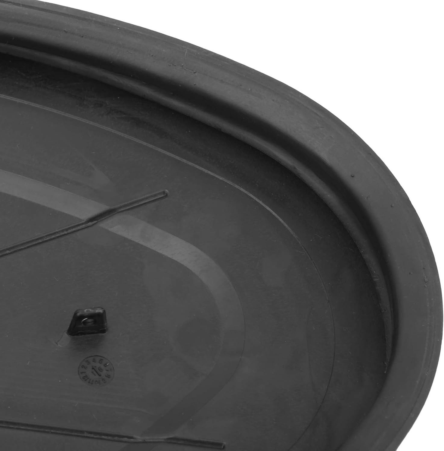 Fydun Ascend Kayak Accesorios, placa de inspección de cubierta redonda impermeable de plástico para barco marino, kayak, canoa