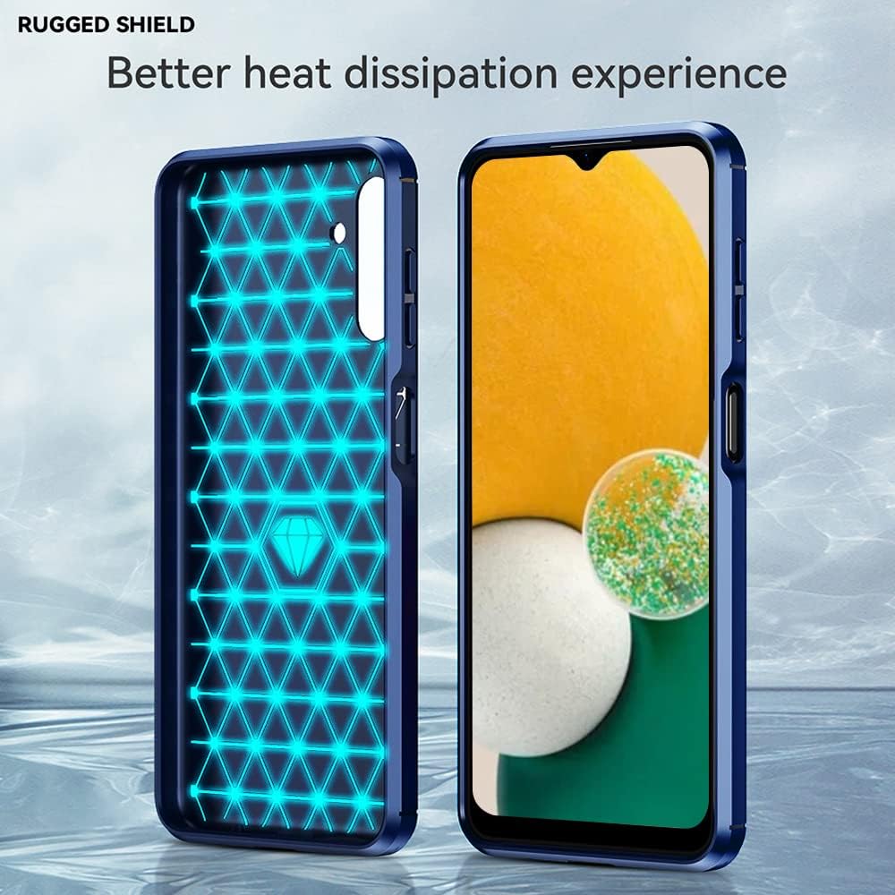 HNHYGETE Funda Samsung A13 5G, funda para Samsung Galaxy A13 5G, con protector de pantalla HD, suave, delgada, a prueba de golpes, antihuellas,