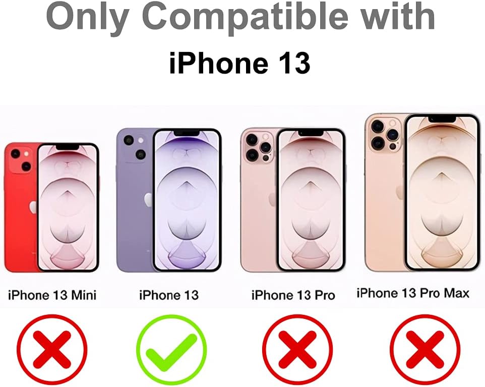 KANGHAR Funda compatible con iPhone 13, diseño floral de flores, correa de muñeca para Apple iPhone 13 de 6.1 pulgadas 2021 5G (Dios es bueno)