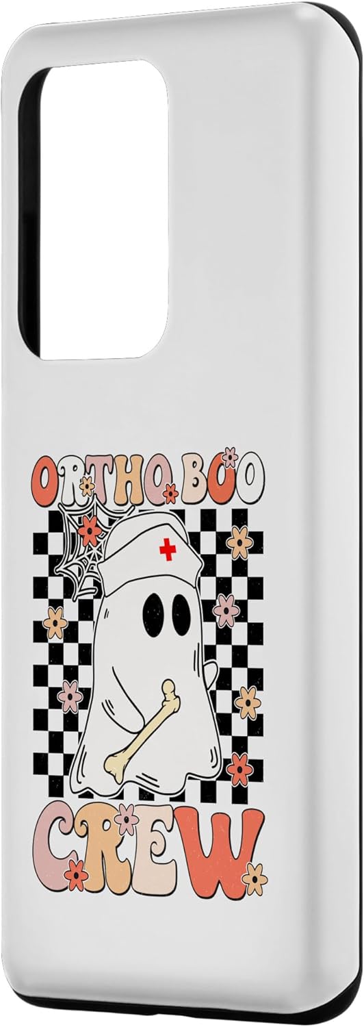 Galaxy S20 Ultra Ortho Boo Crew Ghost Pumpkin Orthopedic Nurse Halloween Case