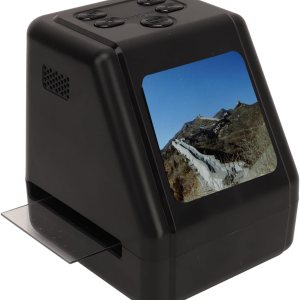 Escáner de película digital, convierte 135 126 110 diapositivas de 0.315 in a 12MP JPG, escaneo rápido, múltiples opciones de tamaño de película, Escáner de película digital, convierte 135 126 110 diapositivas de 0.315 in a 12MP JPG, escaneo rápido, múltiples opciones de tamaño de película,