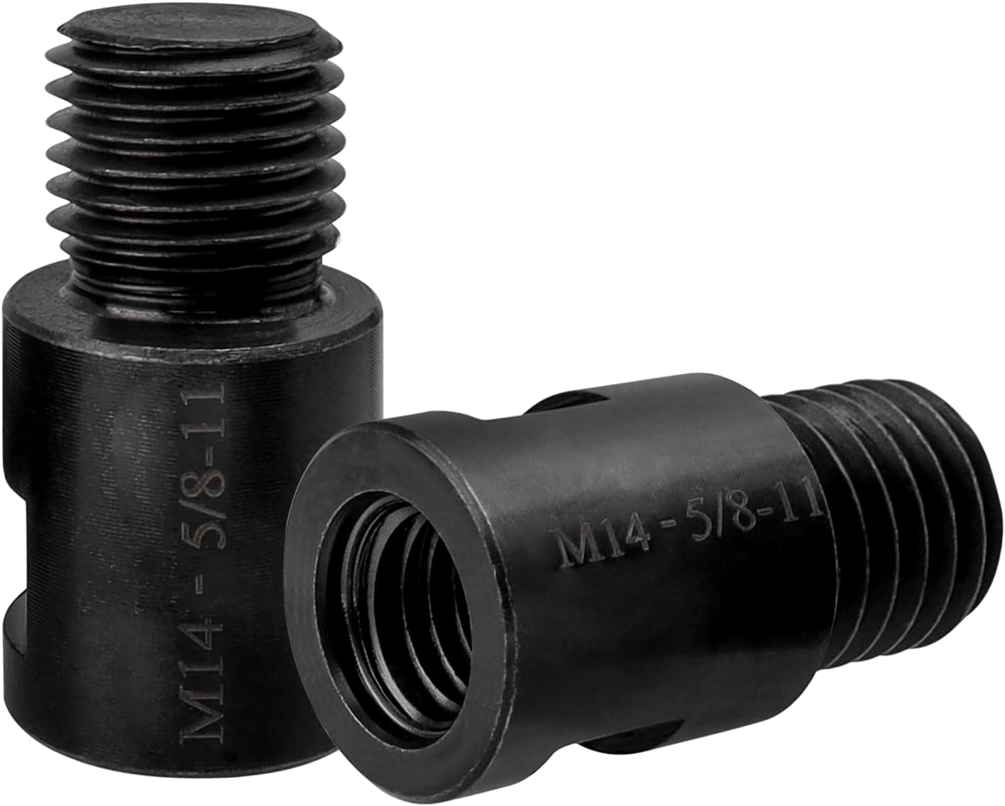 Yakamoz 2 piezas de accesorio para amoladora angular M14 hembra a 58 “-11 adaptador macho Pulidor giratorio M14 a 58”-11 adaptador convertidor
