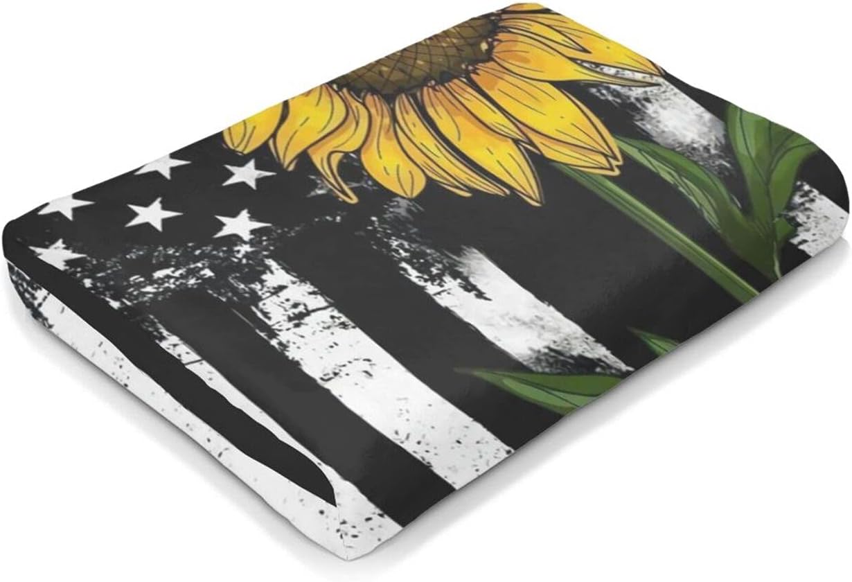 Mantas de regalo de girasol para mujer, mantas de girasol para mujer, mantas de forro polar de 50 x 60 pulgadas, regalos para mi esposa, novia, mamá