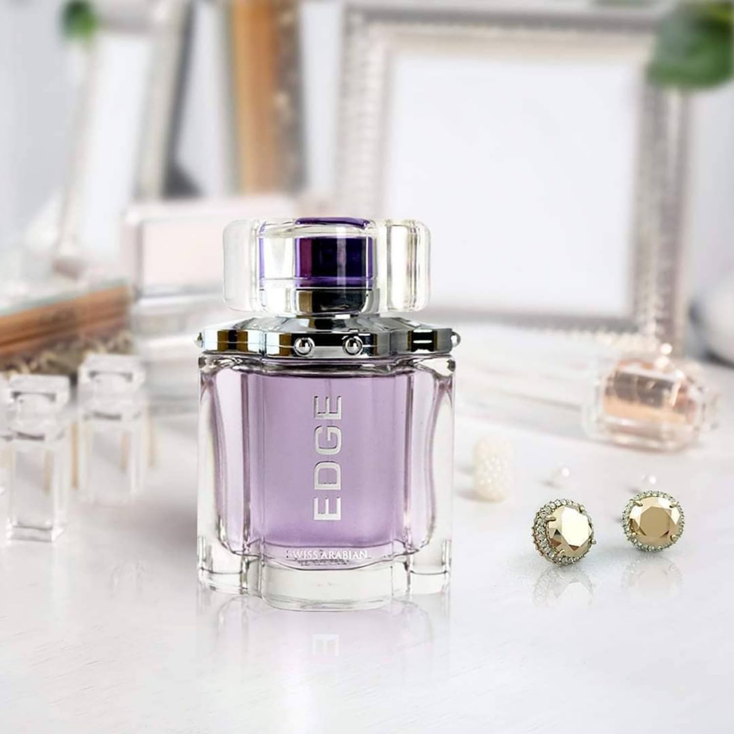 Swiss Arabian – Perfume EDGE, productos de Dubai, fragancia personal EDP en espray de larga duración, adictiva, un aroma seductor, aroma de Arabia,