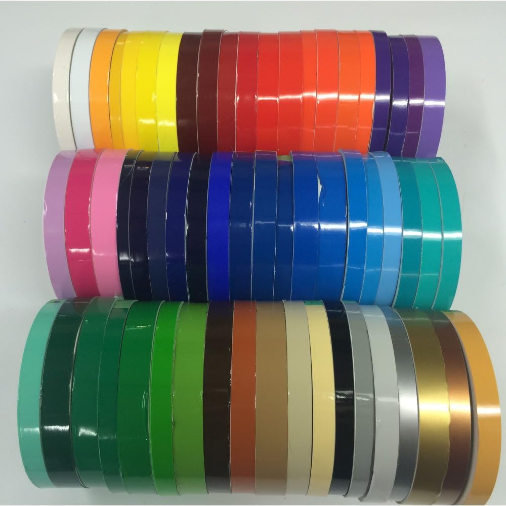 Oracal 651 – Cinta de vinilo para rayas, adhesivo para hacer líneas, diseño de líneas – 14 pulgada, 12 pulgada, 34 pulgada, Rosado claro