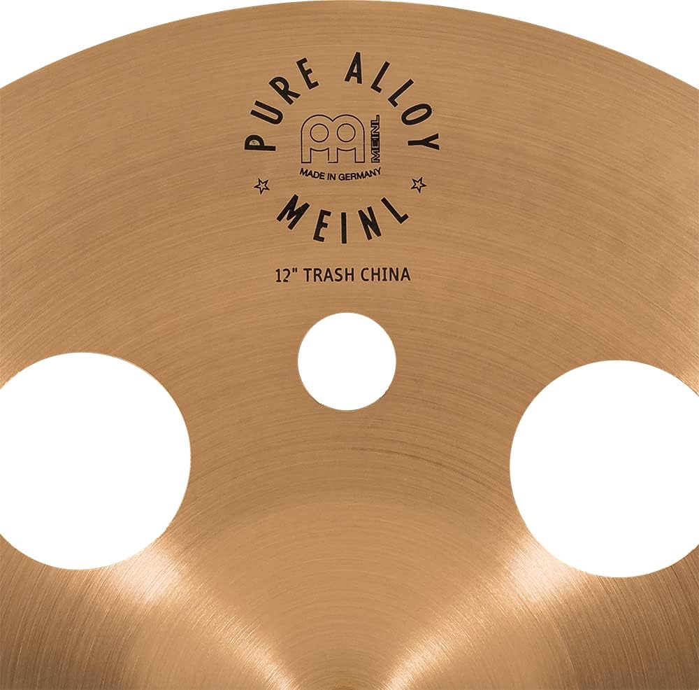Meinl Cymbals Basura de 12 pulgadas, aleación pura de China, fabricada tradicionalmente en Alemania, PA12TRCH