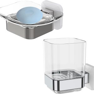 Jabonera de ducha, soporte para jabón de ducha, jabonera montada en la pared, jabonera ahorradora de jabón, bandeja de jabón para barra de jabón Jabonera de ducha, soporte para jabón de ducha, jabonera montada en la pared, jabonera ahorradora de jabón, bandeja de jabón para barra de jabón