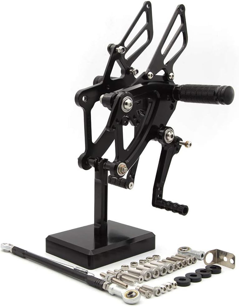 CNC CBR500R 13-19 – Juego de clavijas traseras ajustables para motocicleta, pedal de cambio de freno compatible con CBR500R CBR400R CB500F CB400F