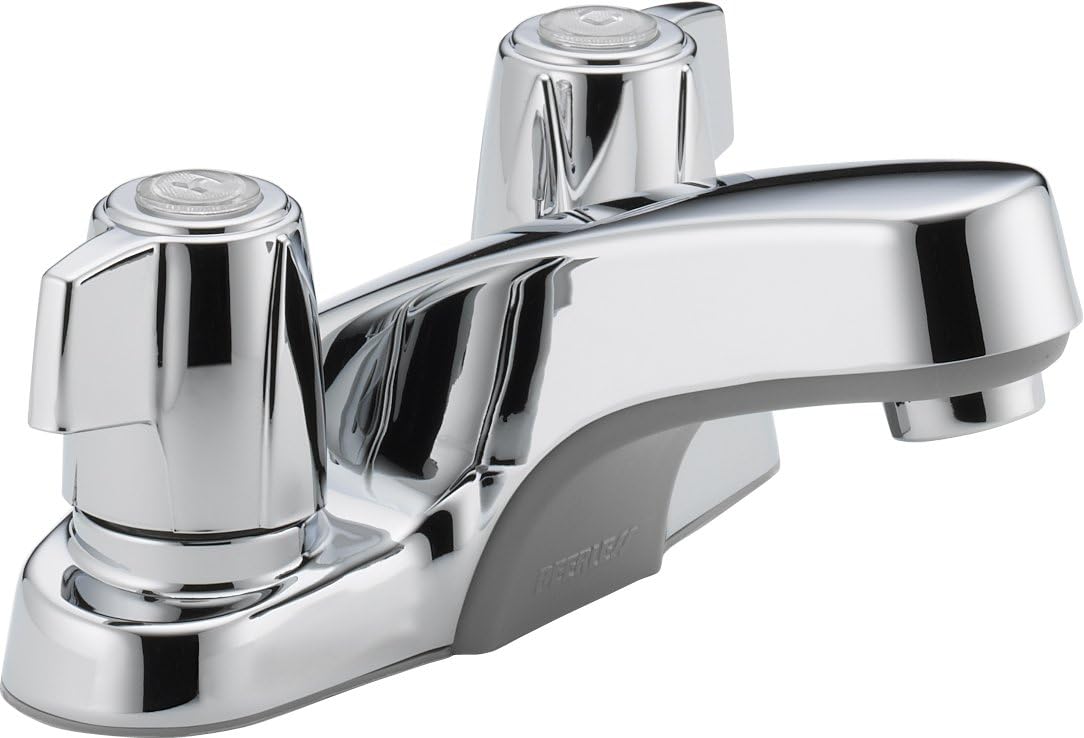Delta Faucet Peerless P241LF Classic – Baño de dos asas, cromado