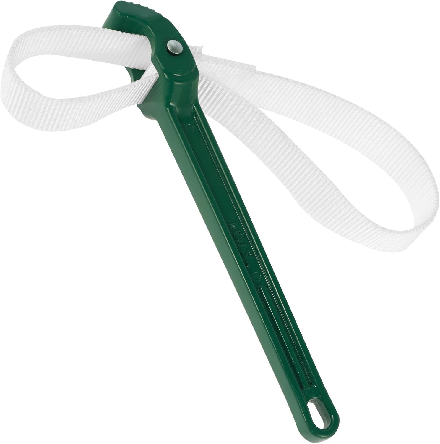 GVTOCLD Llave de filtro de aceite, llave de correa de nailon de 12 pulgadas, llave de tubo de agarre fuerte, llave de correa ajustable con mango de