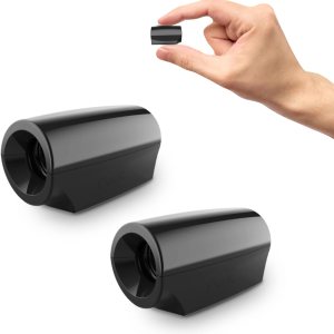 Elook – Silbatos de advertencia para venado, dispositivo para automóvil, salva venados, cinta adhesiva acrílica a doble cara mejorada, tamaño Elook – Silbatos de advertencia para venado, dispositivo para automóvil, salva venados, cinta adhesiva acrílica a doble cara mejorada, tamaño