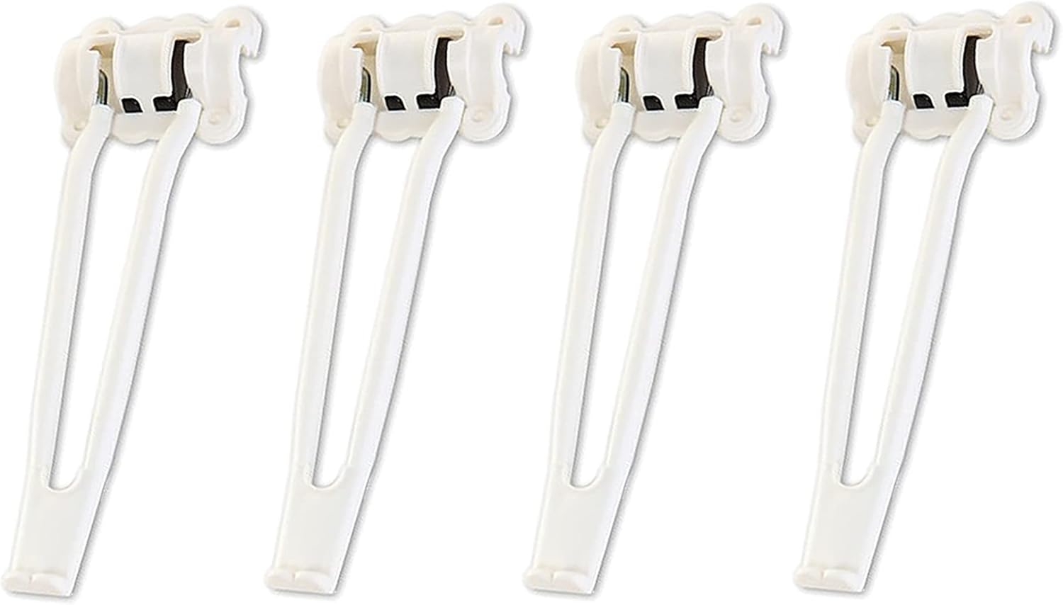 Juego de 4 patas de hierro para mesa plegable, juego de 4 muebles, horquilla lateral, acero resistente, fácil de instalar, hogar, café, té, pequeño,