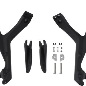 TCT-MOTORPARTS Pasajero negro pie clavijas reposapiés soporte apto para Ducati 899 959 1199 1299 Panigale TCT-MOTORPARTS Pasajero negro pie clavijas reposapiés soporte apto para Ducati 899 959 1199 1299 Panigale
