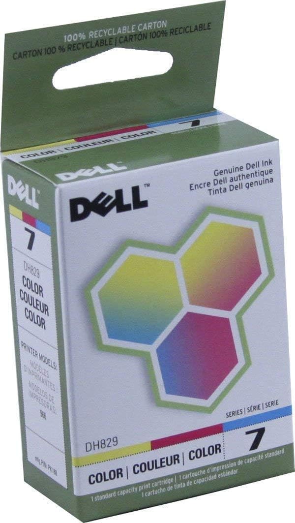 DELL Computer DH8297Color de capacidad estándar cartucho de tinta para 966968