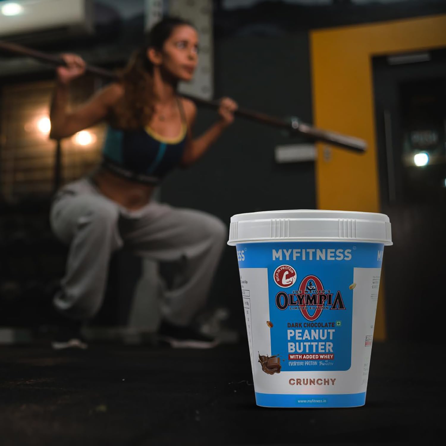 MYFITNESS Peanut Butter Chocolate Olympia Sin OMG Sin gluten, sin conservantes, todos los ingredientes naturales con alto contenido de proteínas,