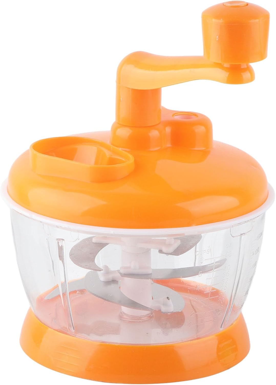 Picadora manual de ajo, manivela de verduras, picadora de cebolla, picadora manual de alimentos, picadora de verduras, procesador de alimentos para