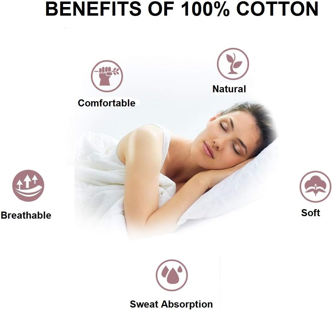 Sábanas 100% de algodón egipcio para cama tamaño Queen, 400 hilos de algodón de fibra larga, sábanas refrescantes de satén, tamaño Queen, bolsillo