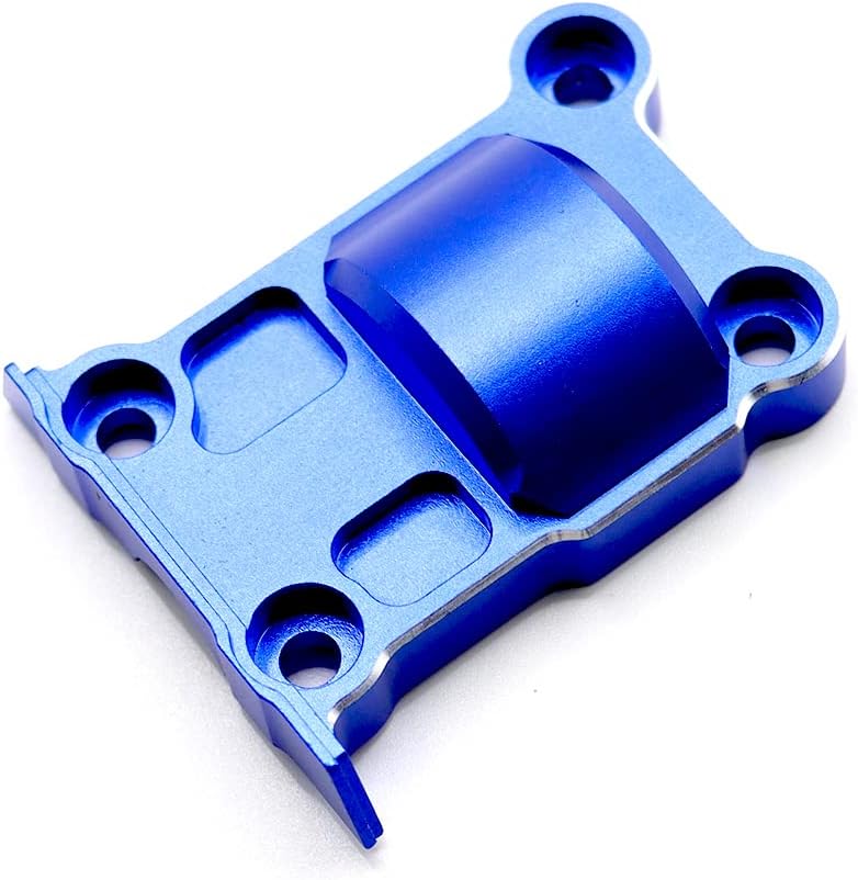 Mesimsple Alloy Xmaxx – Cubierta del diferencial trasero superior 7787 para 15 X-Maxx Drive Gear Cover X Maxx Diff Cover Truck Upgrades Blue