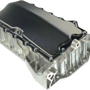 A-Premium Sump de aceite de motor con tapón de drenaje compatible con Volkswagen Jetta 2004-2011, Beetle 2004-2005, Golf 2005-2011, L4 2.0L A-Premium Sump de aceite de motor con tapón de drenaje compatible con Volkswagen Jetta 2004-2011, Beetle 2004-2005, Golf 2005-2011, L4 2.0L