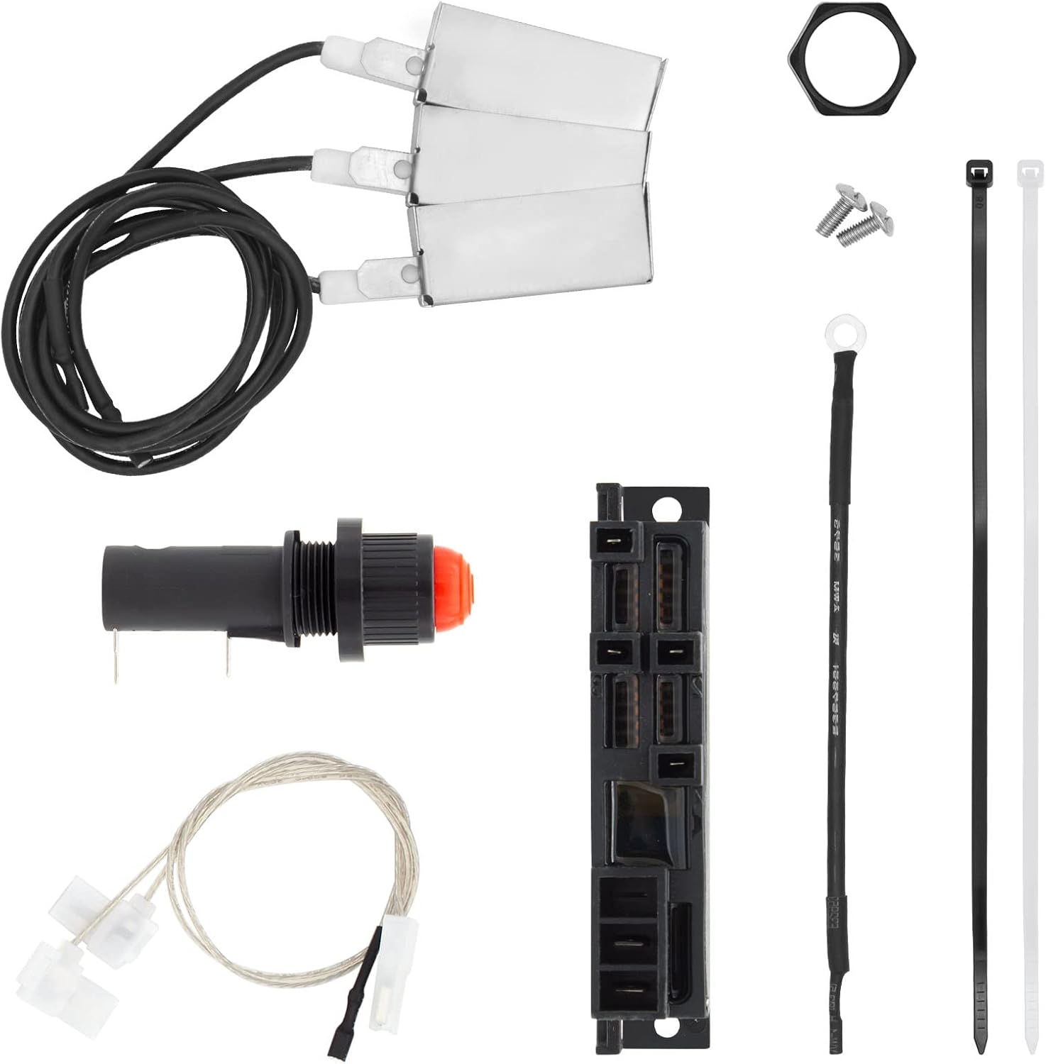 DELSbbq 42324 Kit de encendido de parrilla para parrillas Weber Summit A6, repuesto para Weber 5260001 Summit Gold A, 5360001 Summit Gold, 5760001