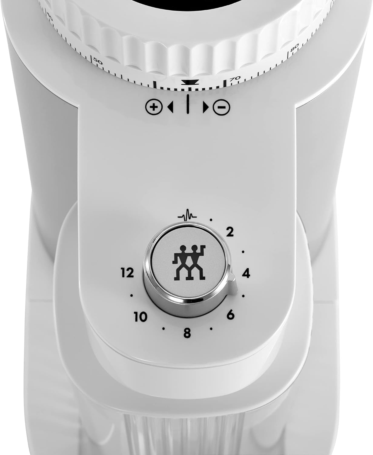 ZWILLING Enfinigy Burr – Molinillo de café eléctrico, 140 opciones de molienda de café, desde espresso hasta café de goteo, plateado