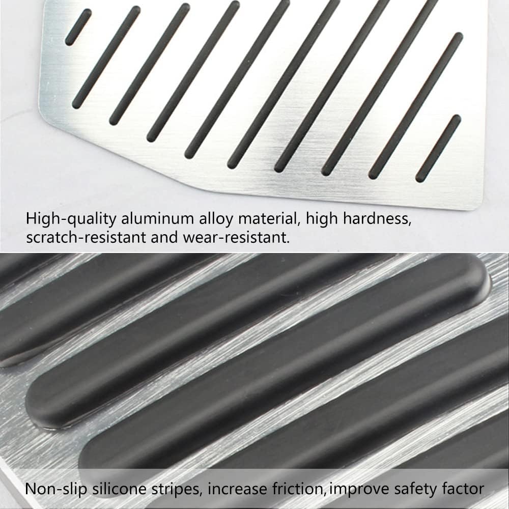 Blazeray Accesorios para Toyota RAV4 RAV 4 XA50 2019 2020 2021 Accesorios Cubierta de pedal de aleación de aluminio antideslizante Motor automático