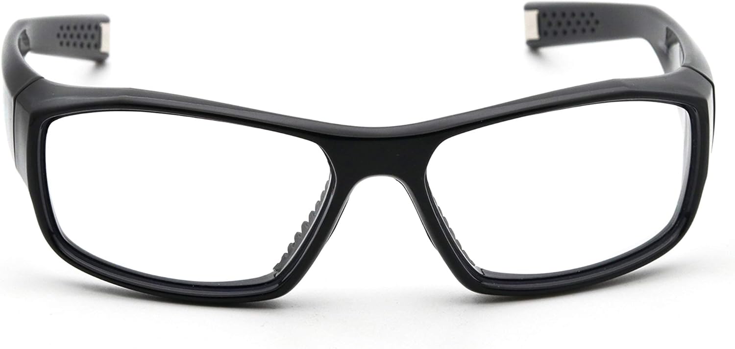 Antivaho – Gafas de seguridad para hombre para el trabajo, con bloqueo de luz azul transparente, Z87, gafas protectoras sin niebla y resistentes a
