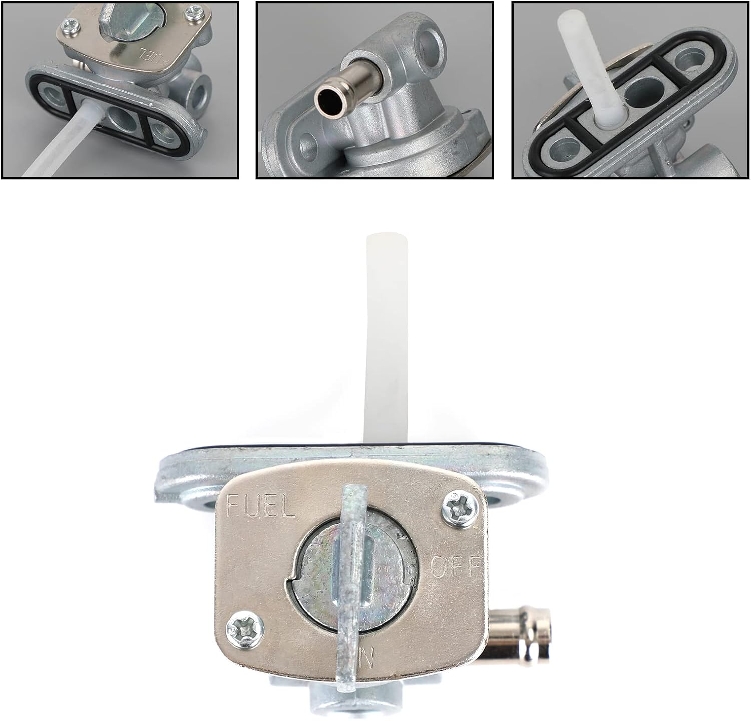 Frezon Válvula de válvula de depósito de gasolina para Yamaha FZ400 1997, TDM850 1999-2001, BT1100 Bulldog 2002-2006, YZ80 1994-1996, YZ490