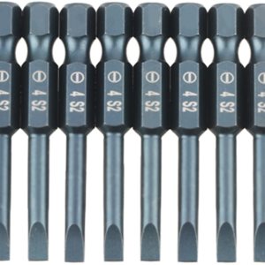 Brocas de destornillador de acero de aleación S2, puntas de destornillador de cabeza plana, puntas de destornillador de acero de 14 pulgadas, puntas Brocas de destornillador de acero de aleación S2, puntas de destornillador de cabeza plana, puntas de destornillador de acero de 14 pulgadas, puntas